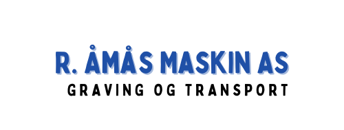 Logo R.Åmås Maskin